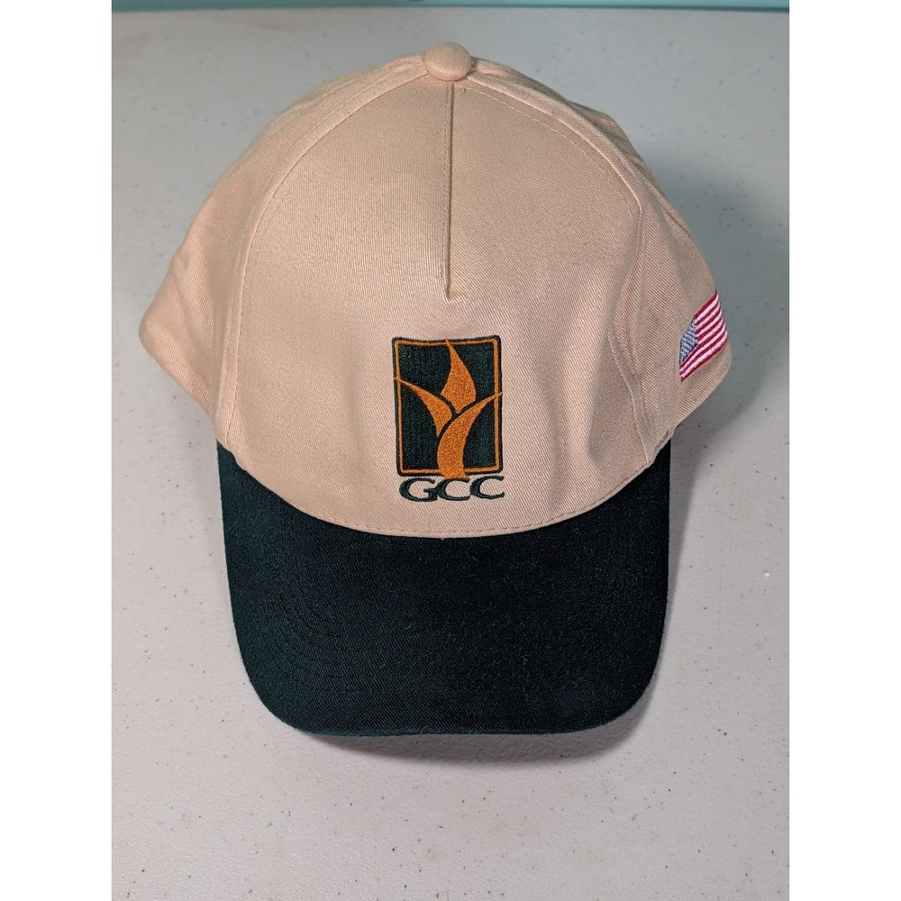 GCC Embroidered adjustable Hat With American Flag On Side